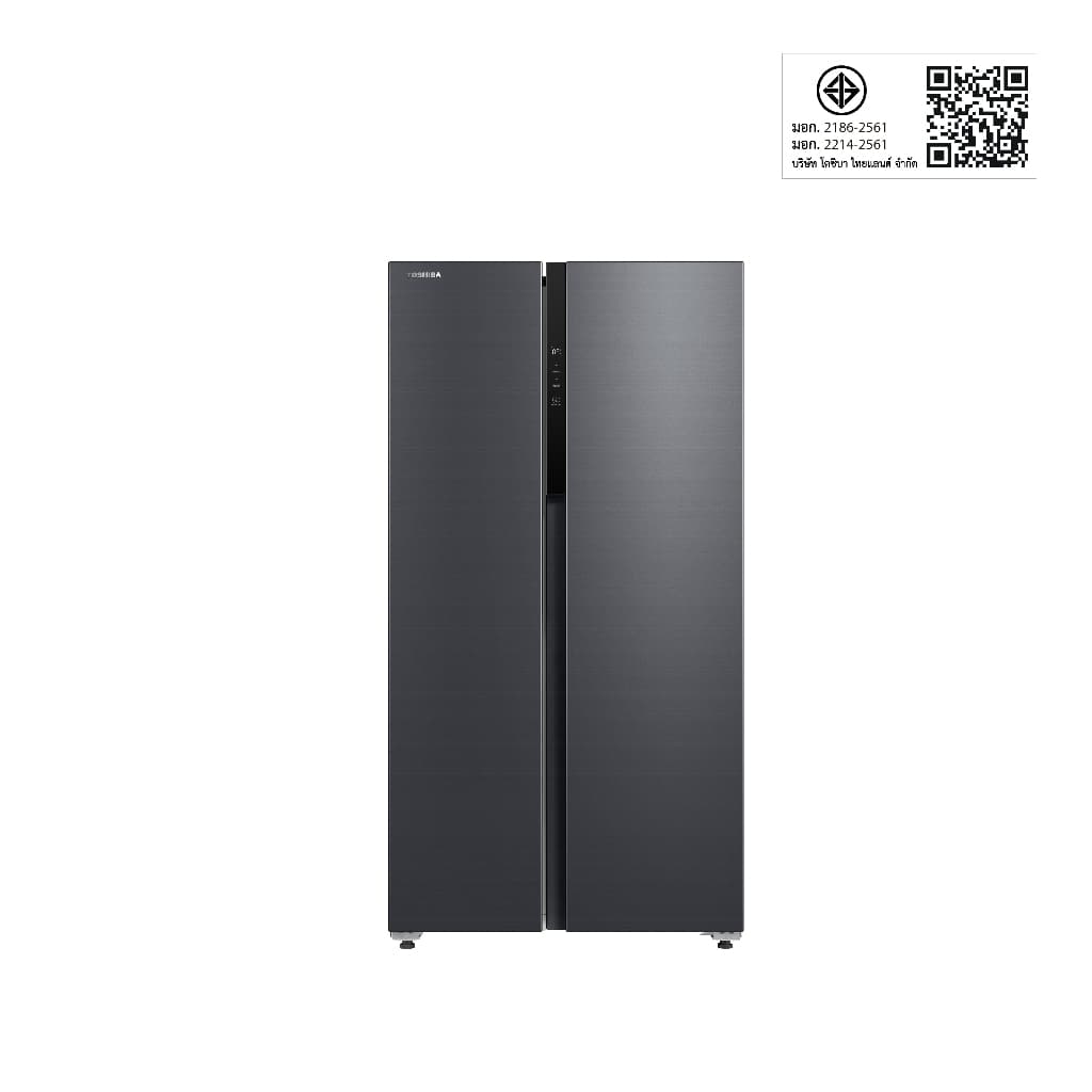 TOSHIBA รุ่น GR-RS780WI-PMT(06) ตู้เย็น Side by Side 20.6 คิว ระบบ Origin Inverter สั่งงานผ่านแอป TSmartLife ดีไซน์หรู จุใจ ประหยัดพลังงาน https://lnwchill.com