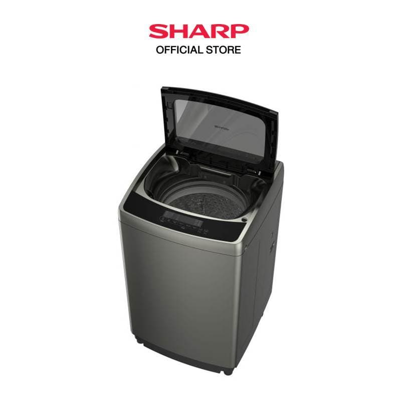 SHARP รุ่น ES-WJX16-GY ES-WJX17-GY เครื่องซักผ้าฝาบนระบบ J-Tech Inverter ขนาดใหญ่ 16-17 กิโลกรัม ซักสะอาดถนอมผ้าด้วยมอเตอร์ต่อตรงประหยัดพลังงานทำงานเงียบทนทานเป็นพิเศษ https://lnwchill.com