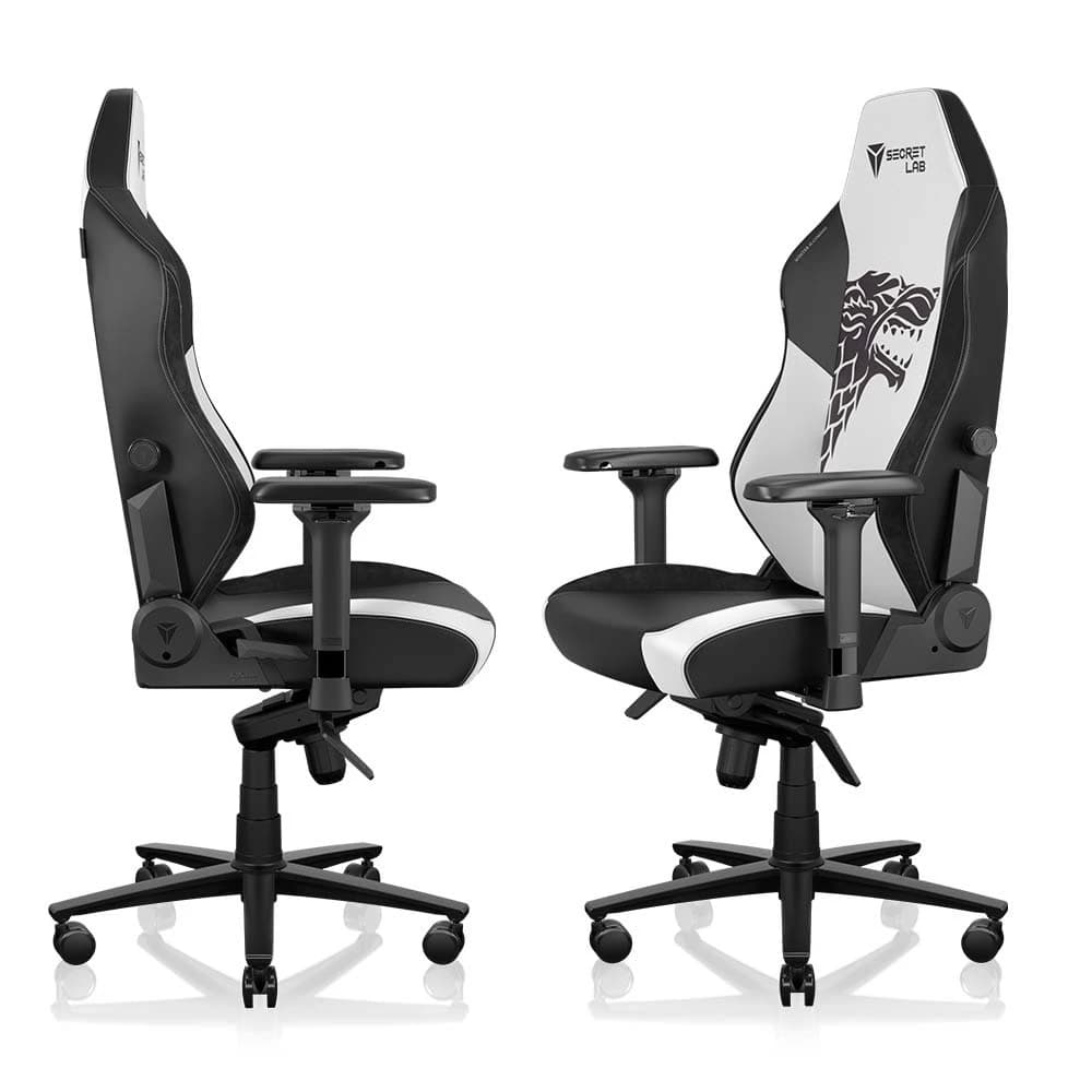Secretlab รุ่น TITAN Evo Game of Thrones House Stark Edition (Size R) เก้าอี้สีขาว เก้าอี้เกมมิ่งเพื่อสุขภาพ Ergonomic Gaming Chair E-Sport เกรดพรีเมี่ยม https://lnwchill.com