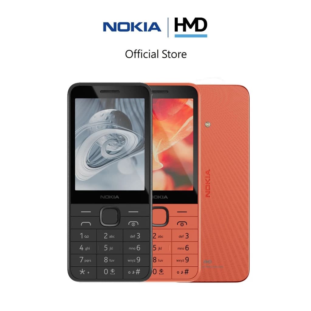Nokia 215 4G (2024). โทรศัพท์มือถือปุ่มกด 2 ซิม พร้อมวิทยุ FM (รับประกันศูนย์ไทย 1 ปี) https://lnwchill.com