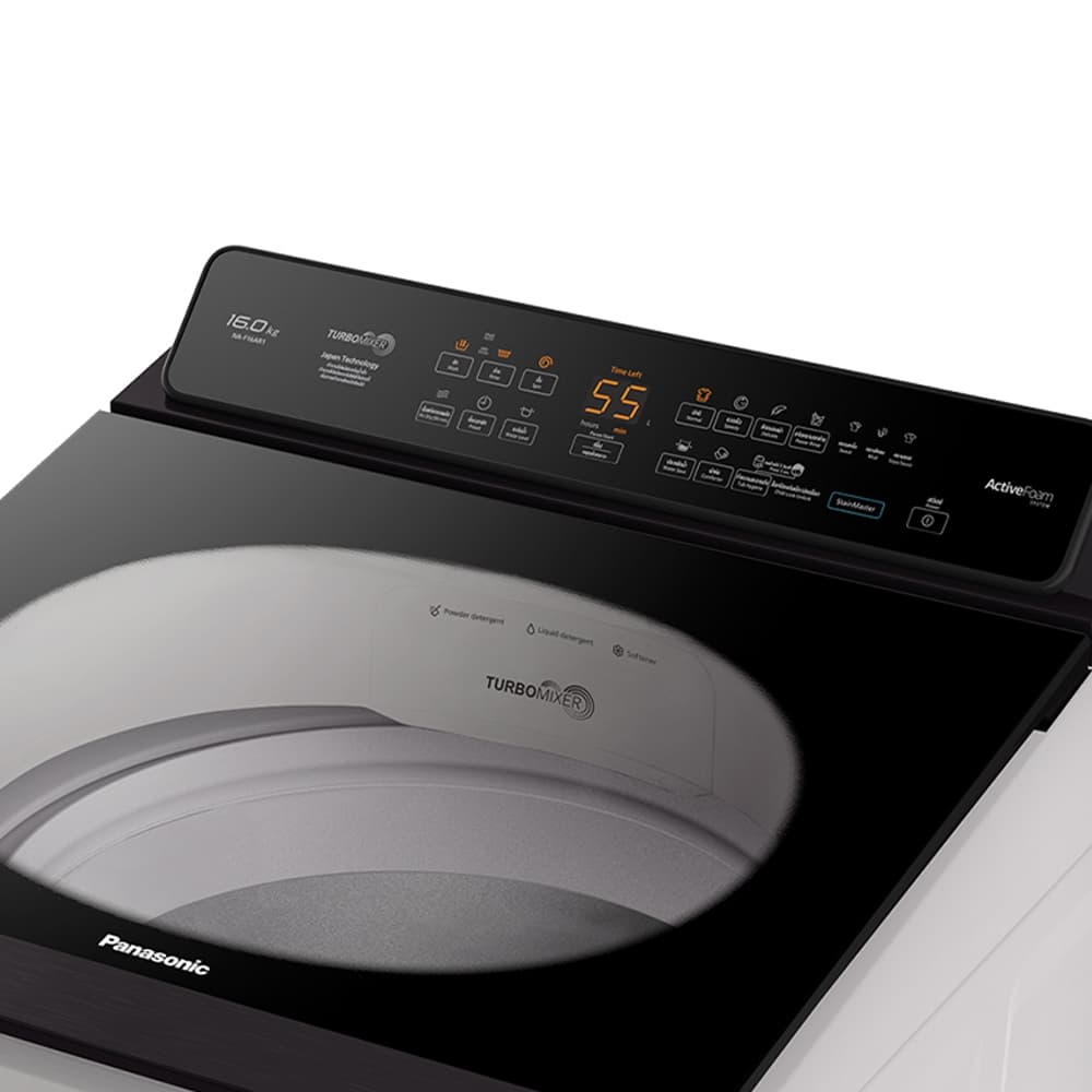 Panasonic NA-F15AR1HRC เครื่องซักผ้าฝาบน 15 กก Active Foam StainMaster ขจัดคราบฝังลึก ฝากว้างหยิบผ้าสะดวกสะอาดถนอมผ้า https://lnwchill.com