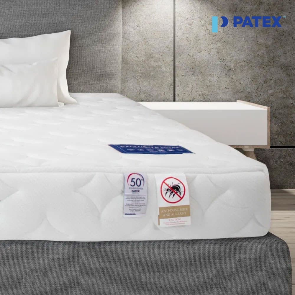 PATEX รุ่น Exclusive latex ที่นอนยางพาราแท้ 100% แบบแน่น ความหนา 6 และ 8 นิ้ว https://lnwchill.com