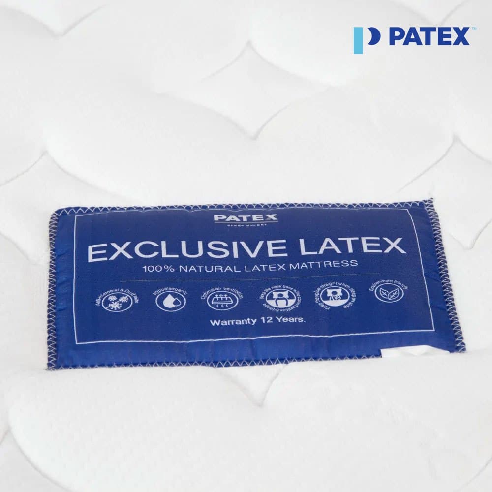 PATEX รุ่น Exclusive latex ที่นอนยางพาราแท้ 100% แบบแน่น ความหนา 6 และ 8 นิ้ว https://lnwchill.com