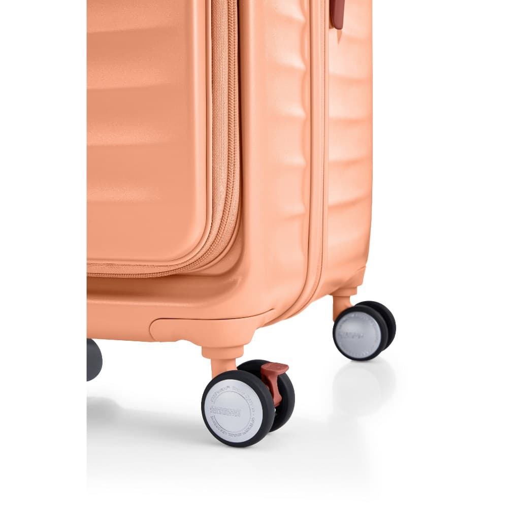 AMERICAN TOURISTER รุ่น FRONTEC SPINNER 76/28 EXP TSA OS กระเป๋าเดินทางล้อลากทรง Trunk 28 นิ้ว เปิดหน้า ขยายความจุได้ พร้อมระบบ TSA Lock https://lnwchill.com