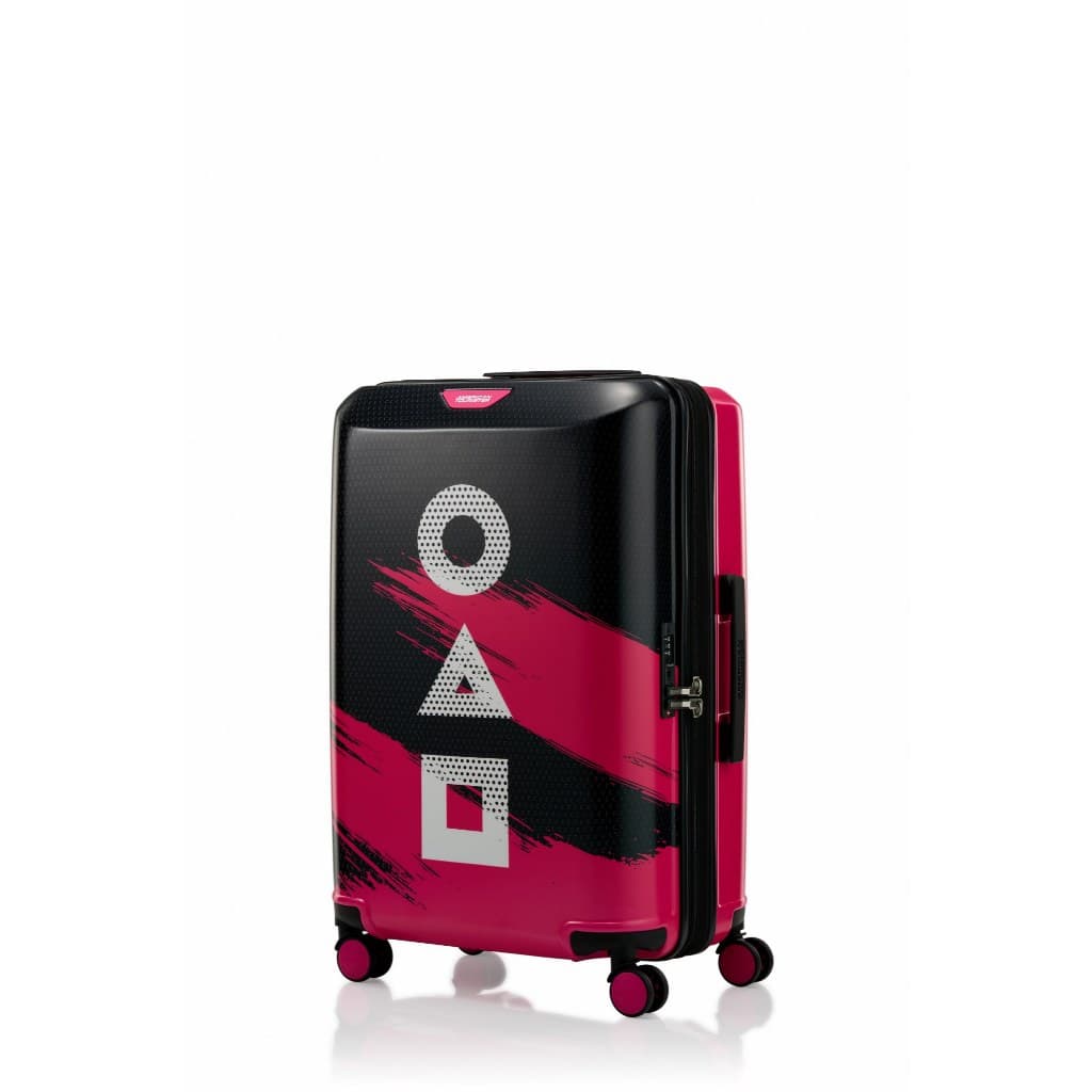AMERICAN TOURISTER รุ่น ATX SQUID GAME SPINNER 67/24 กระเป๋าเดินทาง 24 นิ้ว TSA Lock ดีไซน์ลิมิเต็ดจากซีรีส์ดัง Netflix โดดเด่นไม่เหมือนใคร https://lnwchill.com