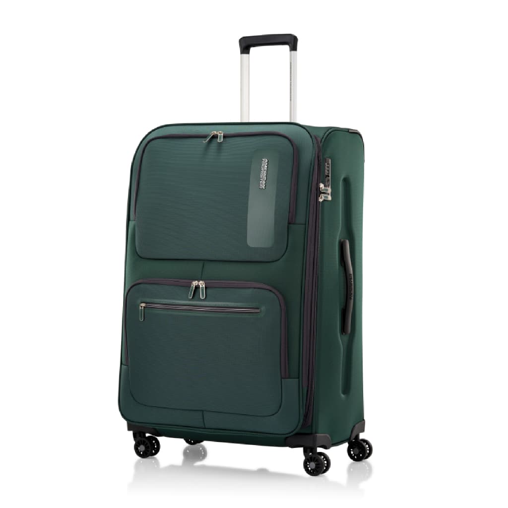 AMERICAN TOURISTER รุ่น MAXWELL SPINNER 81/30 EXP TSA กระเป๋าเดินทางล้อลาก 30 นิ้ว แบบผ้า น้ำหนักเบา จุเยอะพิเศษ พร้อมซิปขยายได้ https://lnwchill.com