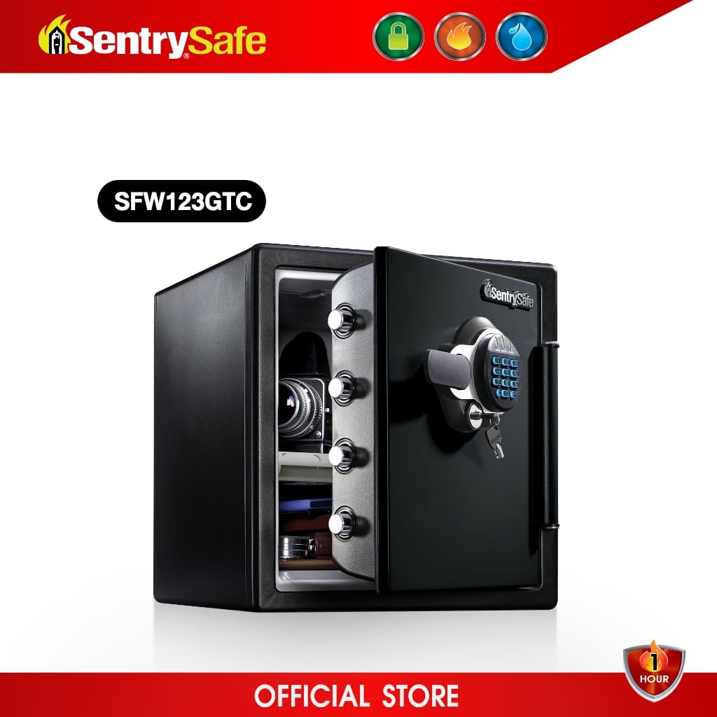 SentrySafe รุ่น SFW123GTC ตู้เซฟกันไฟและกันน้ำ ระบบล็อค 2 ชั้น ปกป้องทรัพย์สินล้ำค่าของคุณให้ปลอดภัยจากทุกสถานการณ์ที่ไม่คาดฝัน https://lnwchill.com