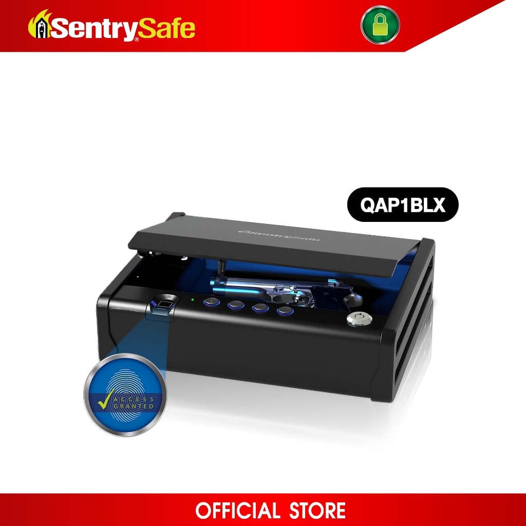 SentrySafe รุ่น QAP1BLX ตู้เซฟเก็บปืนระบบไบโอเมตริก ที่สุดแห่งความปลอดภัย เข้าถึงได้ในเสี้ยววินาที https://lnwchill.com
