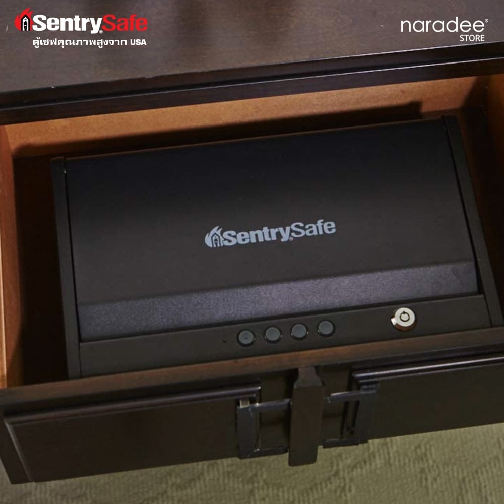 SentrySafe รุ่น QAP2EL เซฟเก็บปืนพกคู่ ระบบรหัสดิจิตอลที่ให้การเข้าถึงรวดเร็วและปลอดภัย https://lnwchill.com