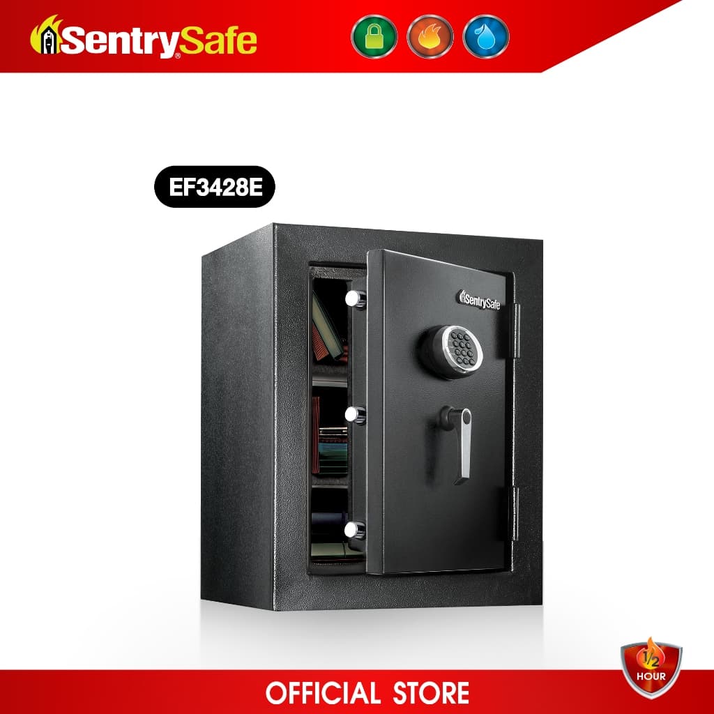 SentrySafe รุ่น EF3428E ตู้เซฟระบบล็อคดิจิตอล กันไฟและกันน้ำ ความจุ 133.03 ลิตร ปกป้องทรัพย์สินสำคัญของคุณด้วยมาตรฐานระดับโลก https://lnwchill.com