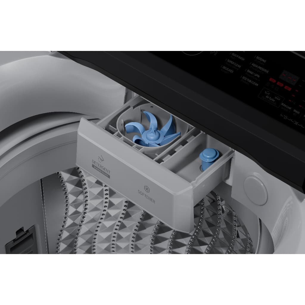 Samsung รุ่น WA17CG6441BYST เครื่องซักผ้าฝาบน Ecobubble เทคโนโลยี Digital Inverter ขนาด 17 กก. ซักสะอาดถนอมผ้า ประหยัดพลังงานดีเยี่ยม https://lnwchill.com