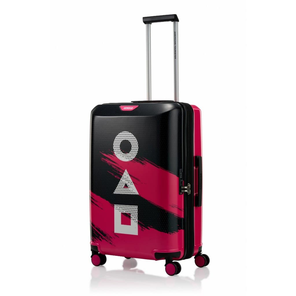 AMERICAN TOURISTER รุ่น ATX SQUID GAME SPINNER 67/24 กระเป๋าเดินทาง 24 นิ้ว TSA Lock ดีไซน์ลิมิเต็ดจากซีรีส์ดัง Netflix โดดเด่นไม่เหมือนใคร https://lnwchill.com