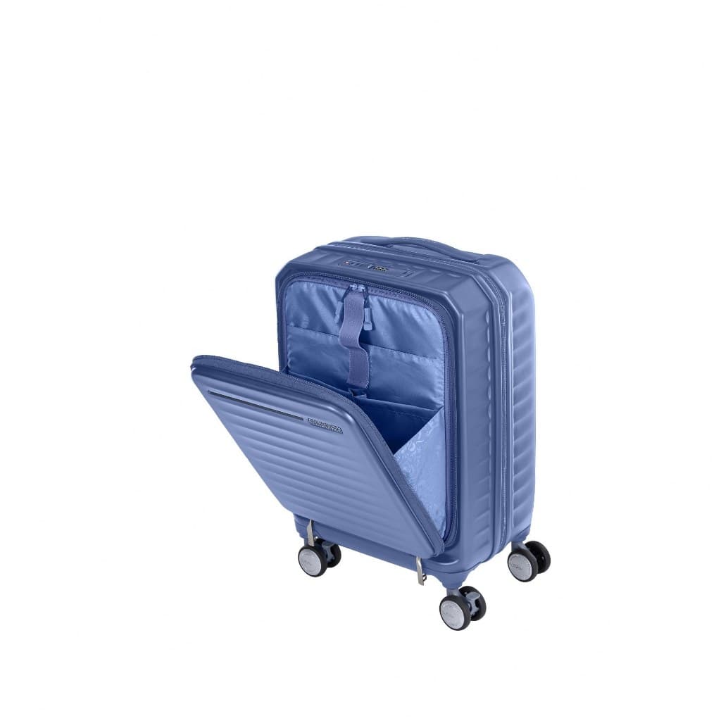 AMERICAN TOURISTER รุ่น FRONTEC OS SPINNER 54/19 EXP TSA กระเป๋าเดินทางล้อลากแบบเปิดฝาหน้า 19 นิ้ว ขยายความจุได้ พร้อมระบบล็อค TSA https://lnwchill.com