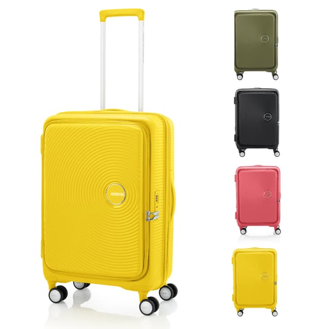 AMERICAN TOURISTER รุ่น CURIO Book Open SPINNER 68/25 BO กระเป๋าเดินทาง 25 นิ้ว เปิดหน้า ดีไซน์ใหม่ จัดเก็บสัมภาระง่าย ประหยัดพื้นที่