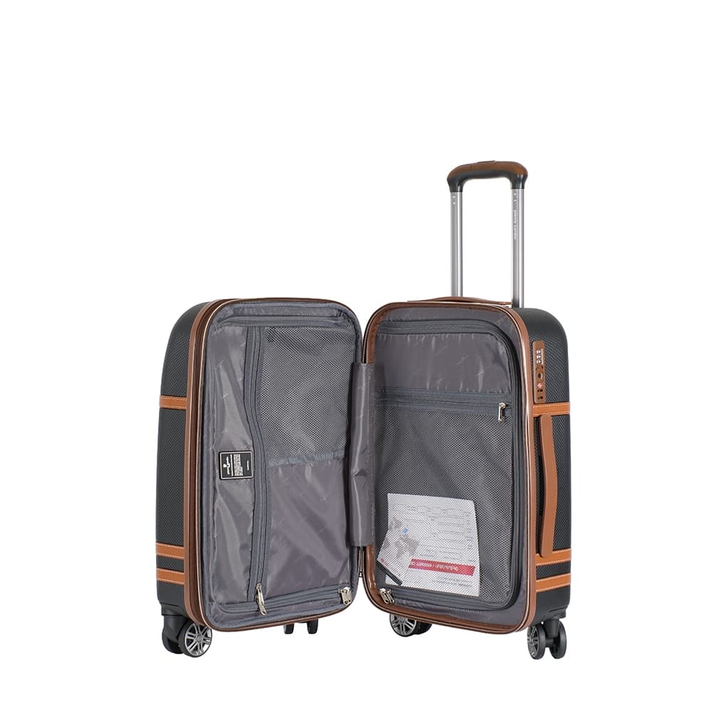 Pierre Cardin รุ่น LC5-DL กระเป๋าเดินทาง PC Polycarbonate แข็งแรงทนทาน ล้อคู่ลื่น ขยายข้างได้ พร้อมซิปกันขโมยและ TSA Lock ตอบโจทย์ทุกการเดินทาง https://lnwchill.com