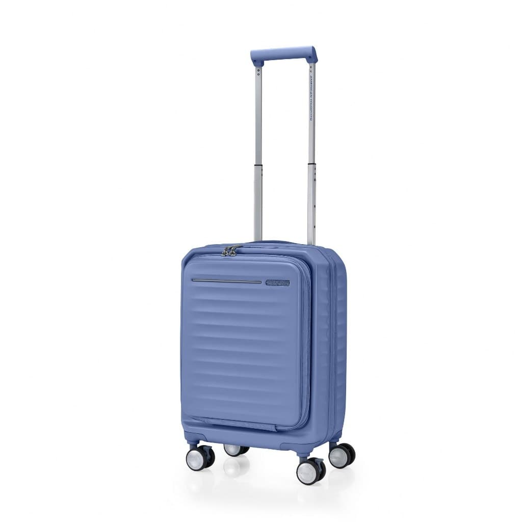 AMERICAN TOURISTER รุ่น FRONTEC OS SPINNER 54/19 EXP TSA กระเป๋าเดินทางล้อลากแบบเปิดฝาหน้า 19 นิ้ว ขยายความจุได้ พร้อมระบบล็อค TSA https://lnwchill.com