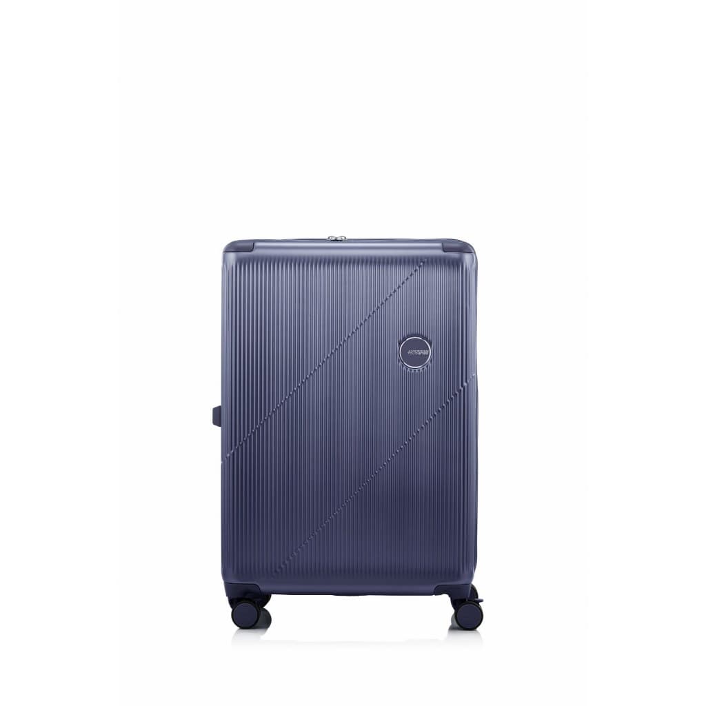 AMERICAN TOURISTER รุ่น CURVUS SPINNER 75/28 EXP TSA กระเป๋าเดินทาง 28 นิ้ว พร้อมระบบหยุดล้อ StePause และซิปนิรภัย Duosaf https://lnwchill.com