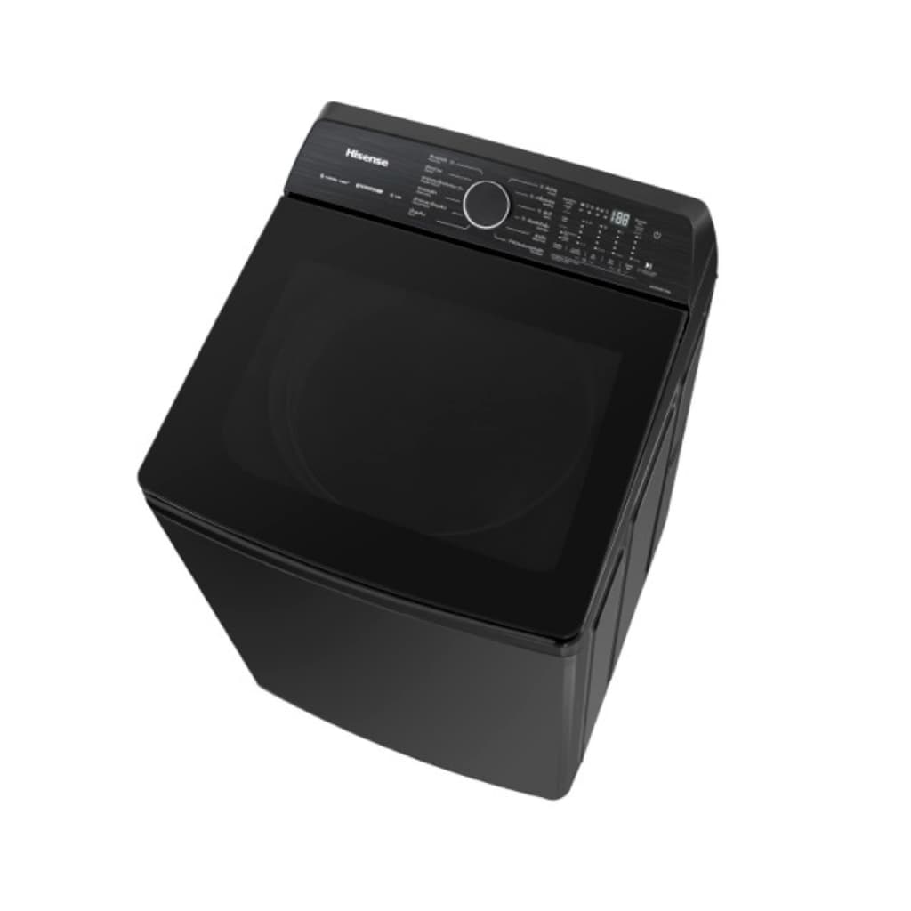 Hisense WT200Q50 เครื่องซักผ้าฝาบน Inverter 20 กก. สีดำ รุ่น WT200Q50 มอเตอร์ประหยัดพลังงาน AI Wash อัจฉริยะ ซักสะอาดถนอมผ้าความจุใหญ่พิเศษสำหรับครอบครัว https://lnwchill.com