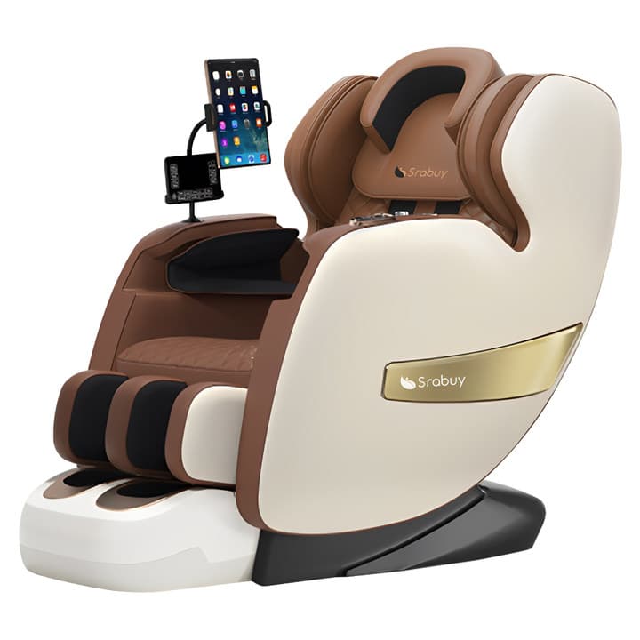 Srabuy รุ่น นวดแผนไทย SL เก้าอี้นวดไฟฟ้า แรงโน้มถ่วงเป็นศูนย์ ราง SL คู่อัจฉริยะ นวดตัวเต็มตัว ควบคุมด้วยเสียง https://lnwchill.com