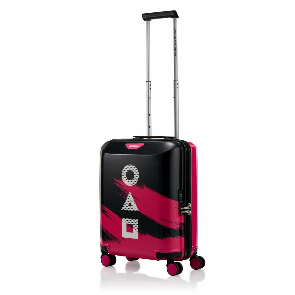AMERICAN TOURISTER รุ่น ATX SQUID GAME SPINNER 52/18 TSA กระเป๋าเดินทาง 18 นิ้ว ล้อลาก ดีไซน์ลิมิเต็ดจากซีรีส์ดัง ล็อก TSA ปลอดภัย https://lnwchill.com