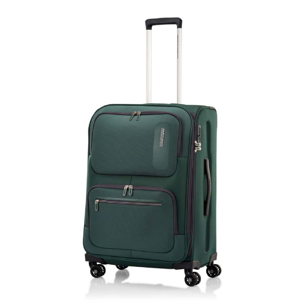 AMERICAN TOURISTER รุ่น MAXWELL SPINNER 68/25 EXP TSA กระเป๋าเดินทางล้อลาก 25 นิ้ว แบบผ้าเนื้อดี น้ำหนักเบา ขยายความจุได้ ตอบโจทย์ทุกการเดินทาง https://lnwchill.com
