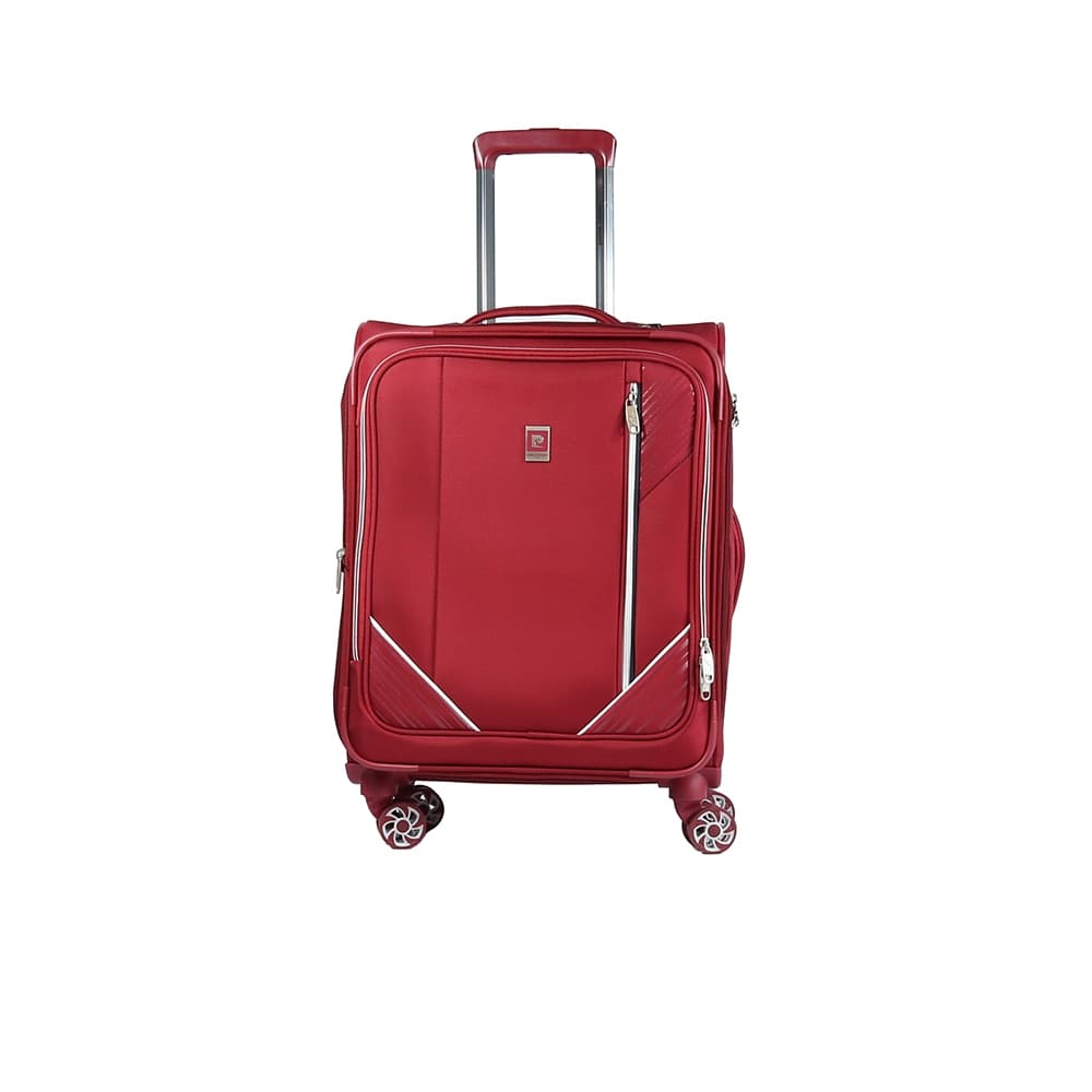 Pierre Cardin รุ่น LGS4-W1 กระเป๋าเดินทางแบบผ้า 400D Nylon น้ำหนักเบา ทนทาน มาพร้อมซิปขยายข้างและระบบความปลอดภัย TSA Lock https://lnwchill.com