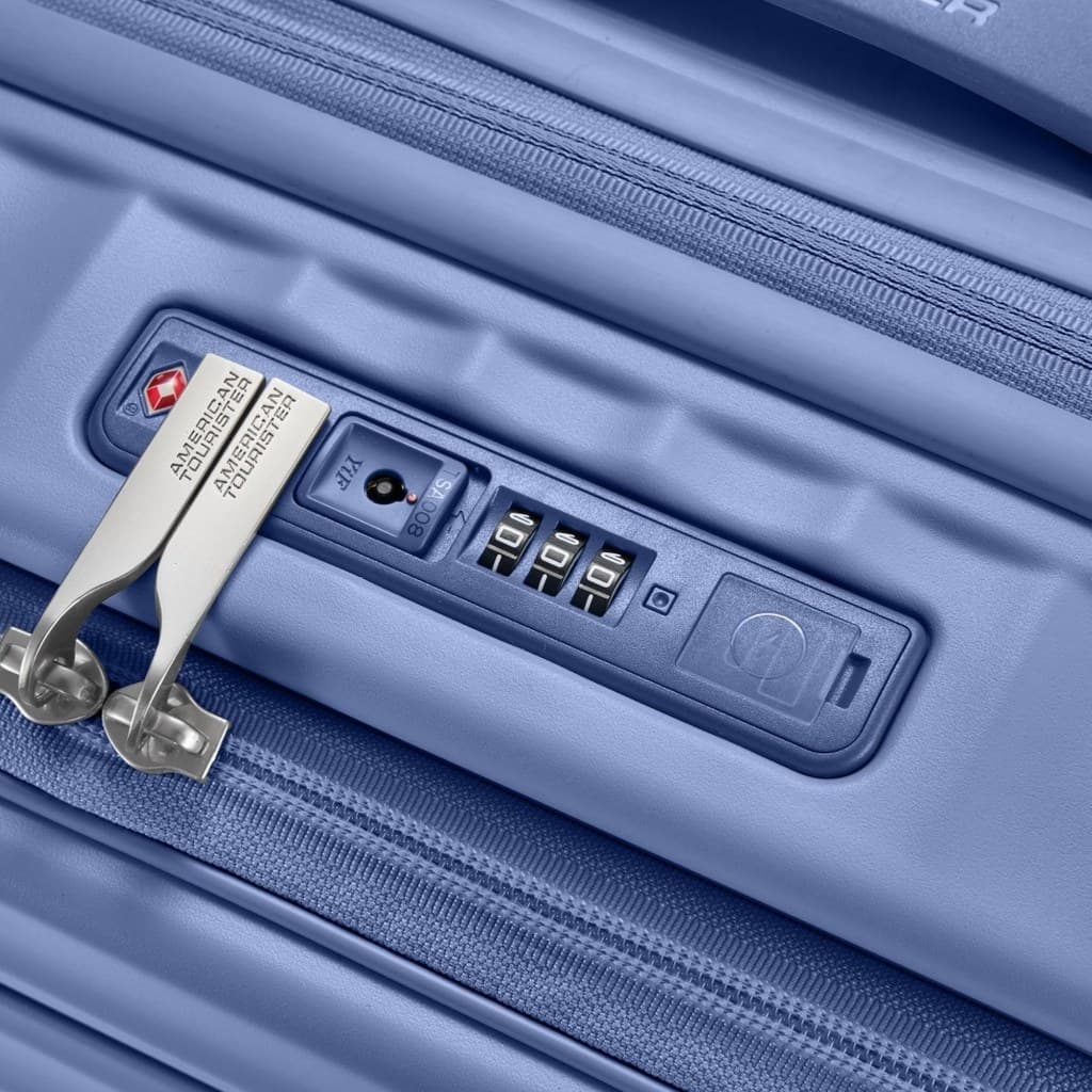 AMERICAN TOURISTER รุ่น FRONTEC OS SPINNER 54/19 EXP TSA กระเป๋าเดินทางล้อลากแบบเปิดฝาหน้า 19 นิ้ว ขยายความจุได้ พร้อมระบบล็อค TSA https://lnwchill.com