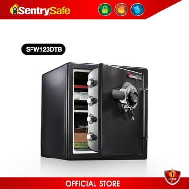 SentrySafe รุ่น S7771 - ระบบล็อครหัสปุ่มกดและกุญแจ, ขนาดใหญ่ 129.81 ลิตร, ป้องกันไฟและการงัดแงะ มอบความปลอดภัยสูงสุดสำหรับองค์กรธุรกิจและเอกสารสำคัญ SentrySafe รุ่น