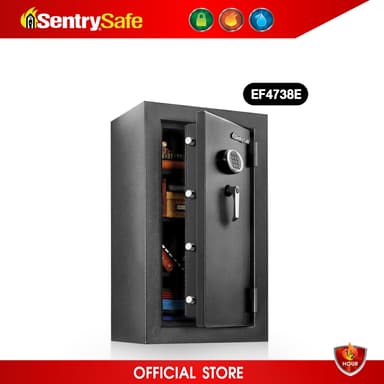 SentrySafe รุ่น EF4738E ตู้เซฟกันไฟและน้ำพร้อมระบบล็อคดิจิตอล ปกป้องทรัพย์สินล้ำค่าและเอกสารสำคัญของคุณอย่างเหนือชั้นและปลอดภัยสูงสุด