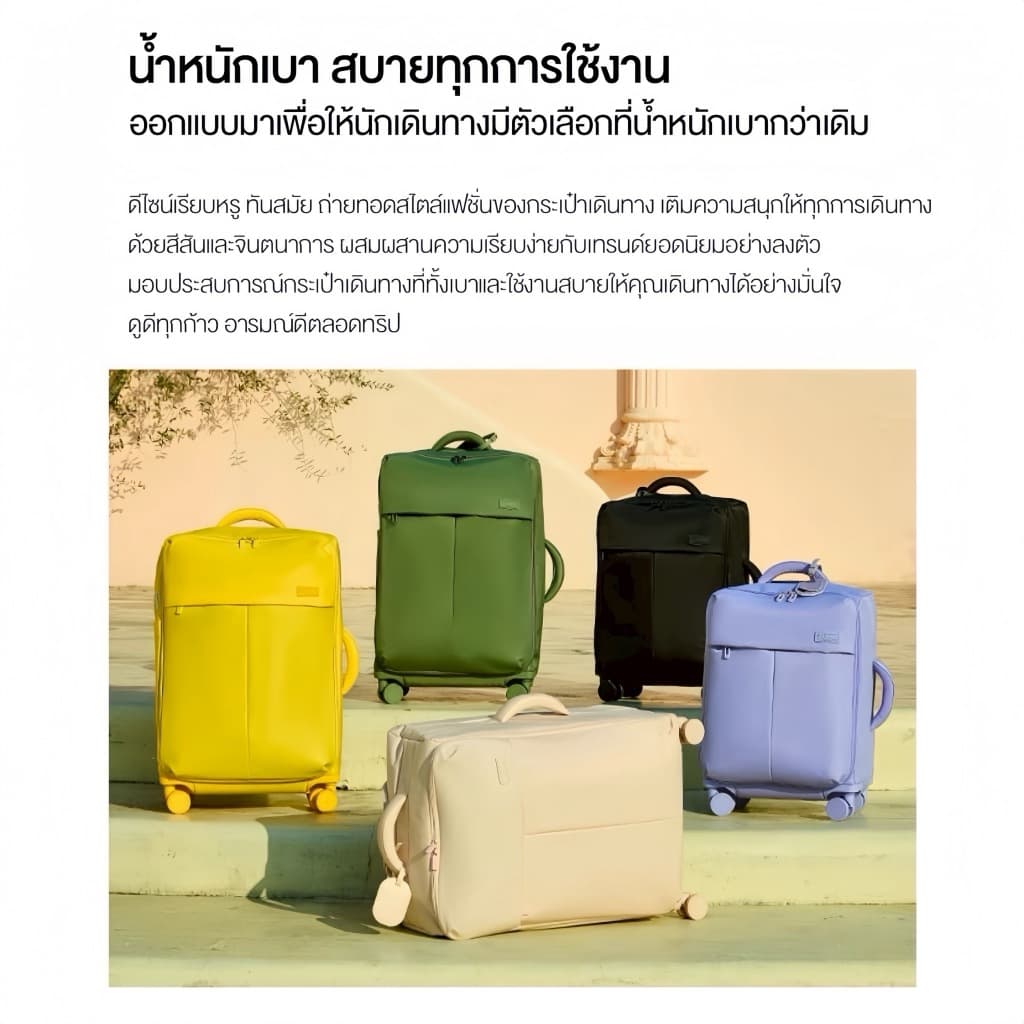 suissewin รุ่น ST15 กระเป๋าเดินทางผ้า Oxford น้ำหนักเบาพิเศษ กันน้ำ มีช่องเก็บของเยอะ จัดระเบียบง่าย ตอบโจทย์ทุกการเดินทางของคุณ https://lnwchill.com