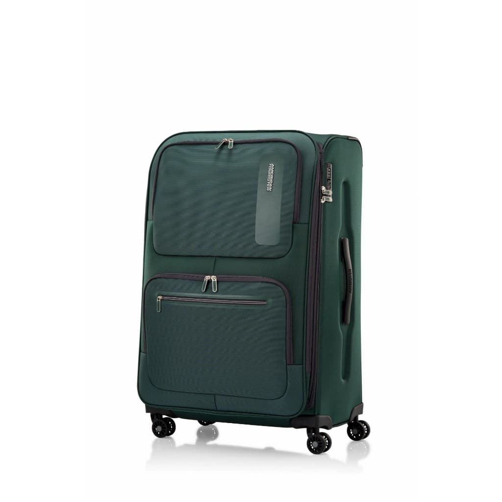 AMERICAN TOURISTER รุ่น MAXWELL SPINNER 81/30 EXP TSA กระเป๋าเดินทางล้อลาก 30 นิ้ว แบบผ้า น้ำหนักเบา จุเยอะพิเศษ พร้อมซิปขยายได้ https://lnwchill.com