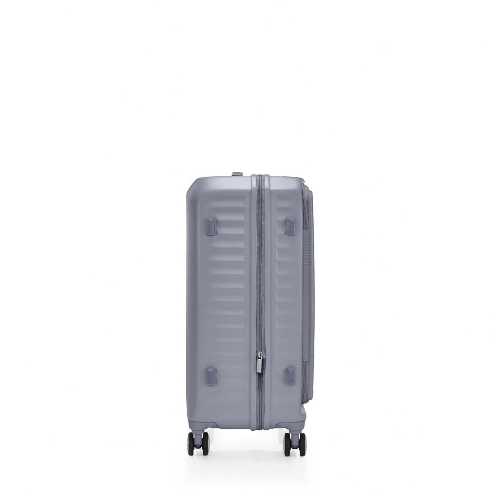 AMERICAN TOURISTER รุ่น FRONTEC OS SPINNER 68/25 EXP TSA กระเป๋าเดินทาง 25 นิ้ว แบบเปิดฝาหน้า วัสดุโพลีคาร์บอเนต ล้อลื่น จุของง่าย เดินทางสะดวก https://lnwchill.com