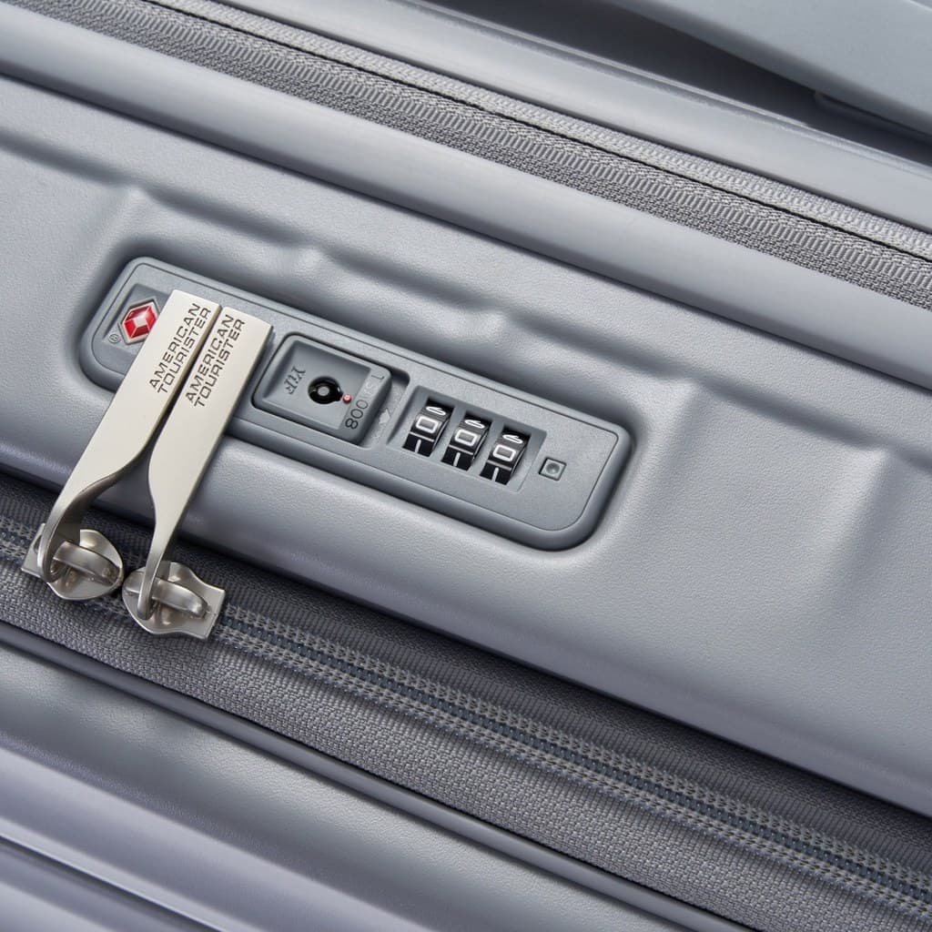 AMERICAN TOURISTER รุ่น FRONTEC OS SPINNER 68/25 EXP TSA กระเป๋าเดินทาง 25 นิ้ว แบบเปิดฝาหน้า วัสดุโพลีคาร์บอเนต ล้อลื่น จุของง่าย เดินทางสะดวก https://lnwchill.com