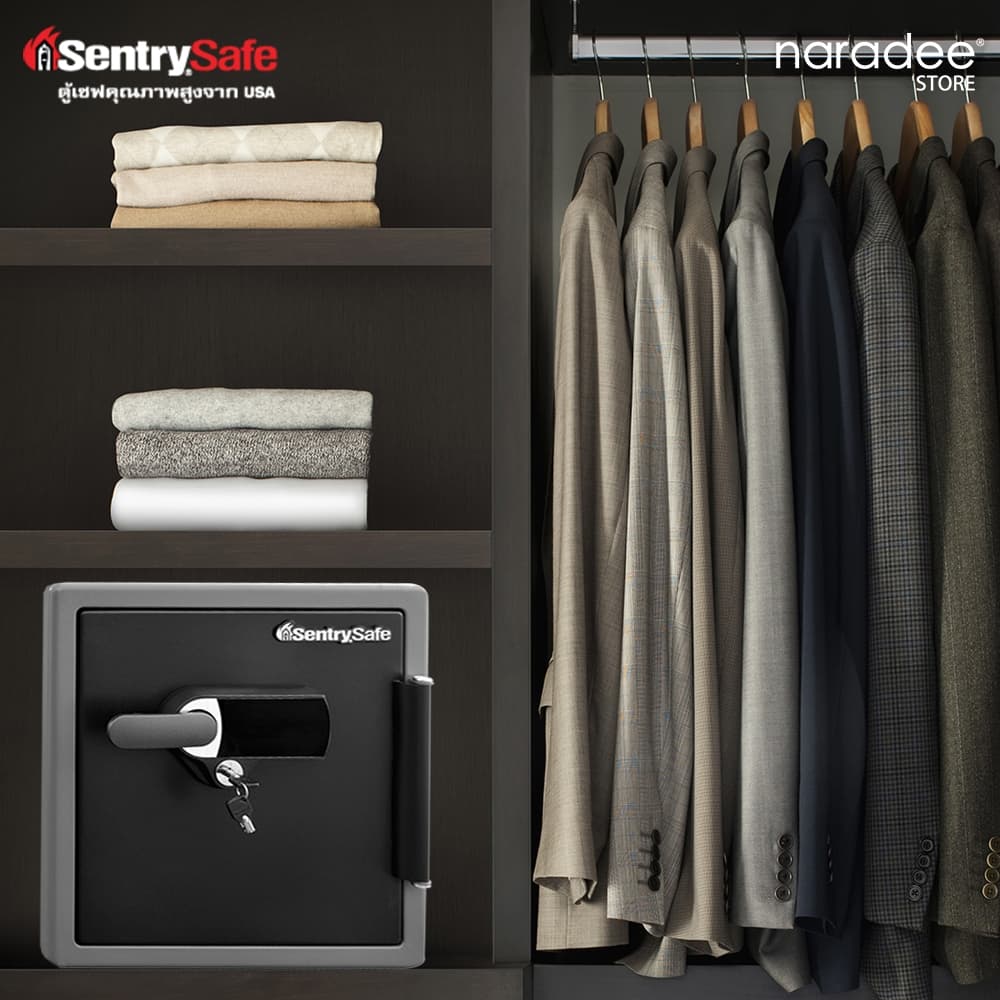 SentrySafe รุ่น SFW123UVC ตู้เซฟระบบล็อค 2 ชั้น ปกป้องทรัพย์สินด้วยมาตรฐานระดับโลก กันไฟและกันน้ำได้อย่างมั่นใจ https://lnwchill.com