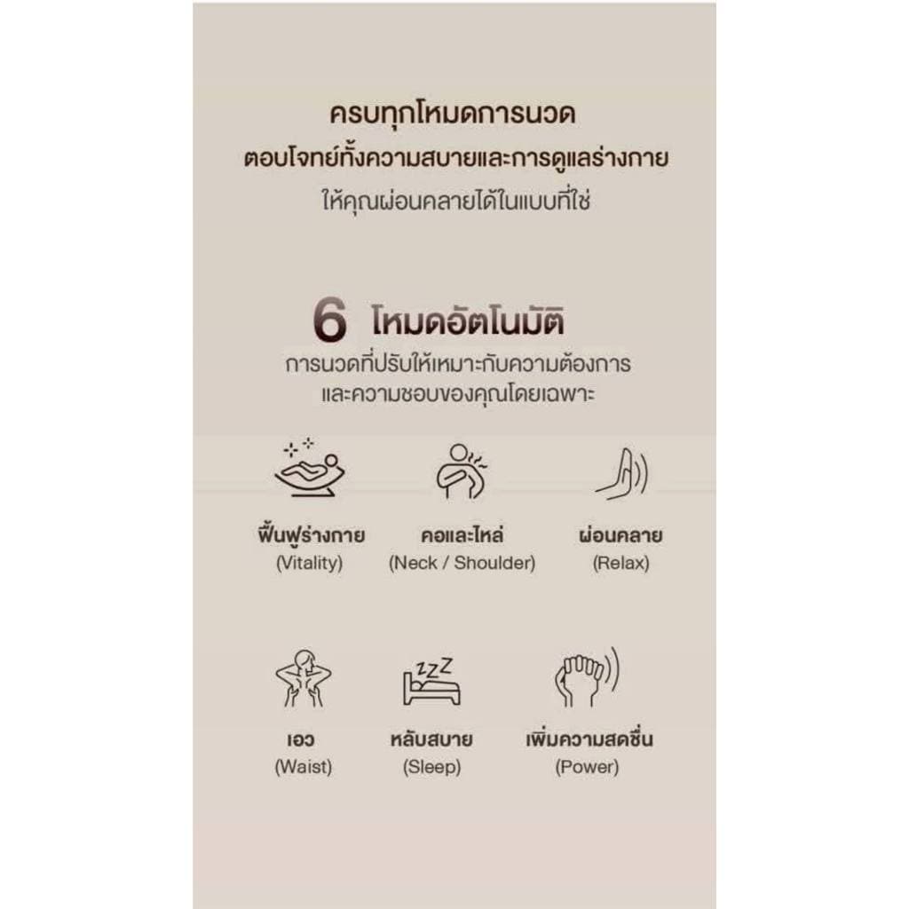 Coway รุ่น Mine Plus MC-B02 เก้าอี้นวดไฟฟ้าพร้อมระบบนวด SL-track ฟังก์ชันสแกนร่างกายอัตโนมัติ และดีไซน์หรูหราขนาดกะทัดรัดเพื่อการพักผ่อนเหนือระดับ https://lnwchill.com