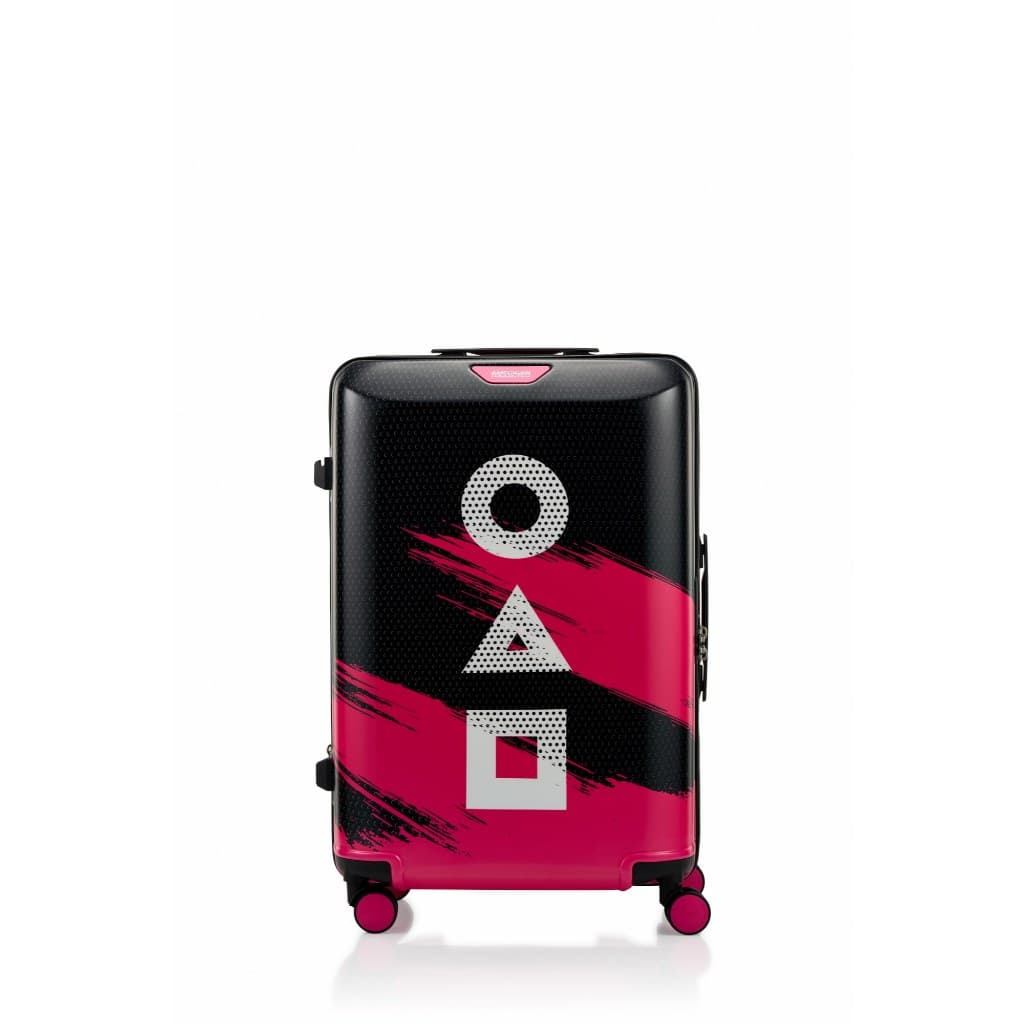 AMERICAN TOURISTER รุ่น ATX SQUID GAME SPINNER 67/24 กระเป๋าเดินทาง 24 นิ้ว TSA Lock ดีไซน์ลิมิเต็ดจากซีรีส์ดัง Netflix โดดเด่นไม่เหมือนใคร https://lnwchill.com