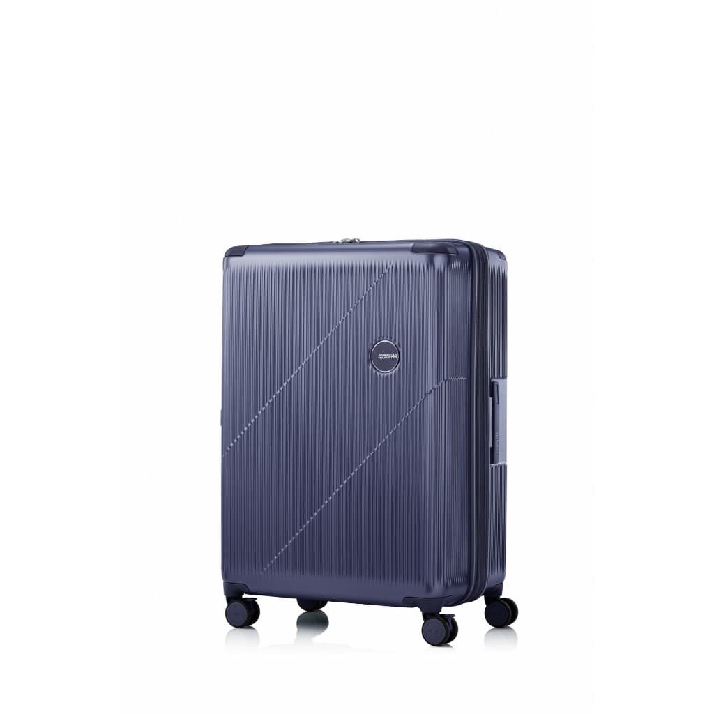 AMERICAN TOURISTER รุ่น CURVUS SPINNER 75/28 EXP TSA กระเป๋าเดินทาง 28 นิ้ว พร้อมระบบหยุดล้อ StePause และซิปนิรภัย Duosaf https://lnwchill.com