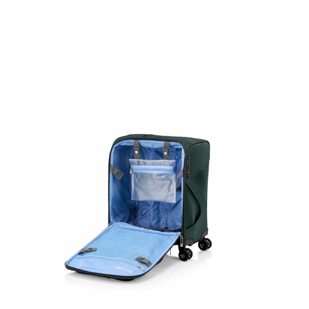 AMERICAN TOURISTER รุ่น MAXWELL SPINNER 50/18 TSA กระเป๋าเดินทางล้อลาก 18 นิ้ว แบบผ้า เปิดฝาหน้า น้ำหนักเบา จุสัมภาระได้เยอะเป็นพิเศษ https://lnwchill.com