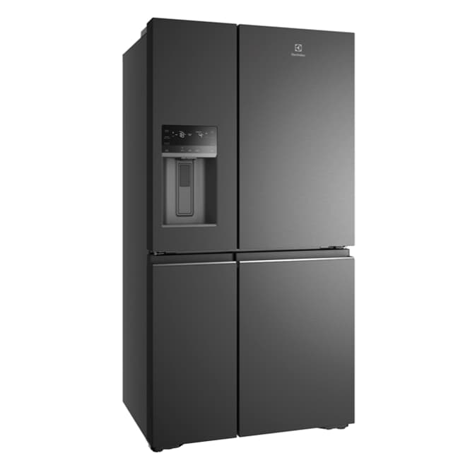 Electrolux รุ่น EQE6179B-B ตู้เย็นเฟรนช์ดอร์ ซีรี่ย์ L 900 นวัตกรรม TasteSealFlex ปรับอุณหภูมิอิสระ พร้อมระบบทำความเย็น TwinTech และที่กดน้ำแข็งหน้าตู้ https://lnwchill.com