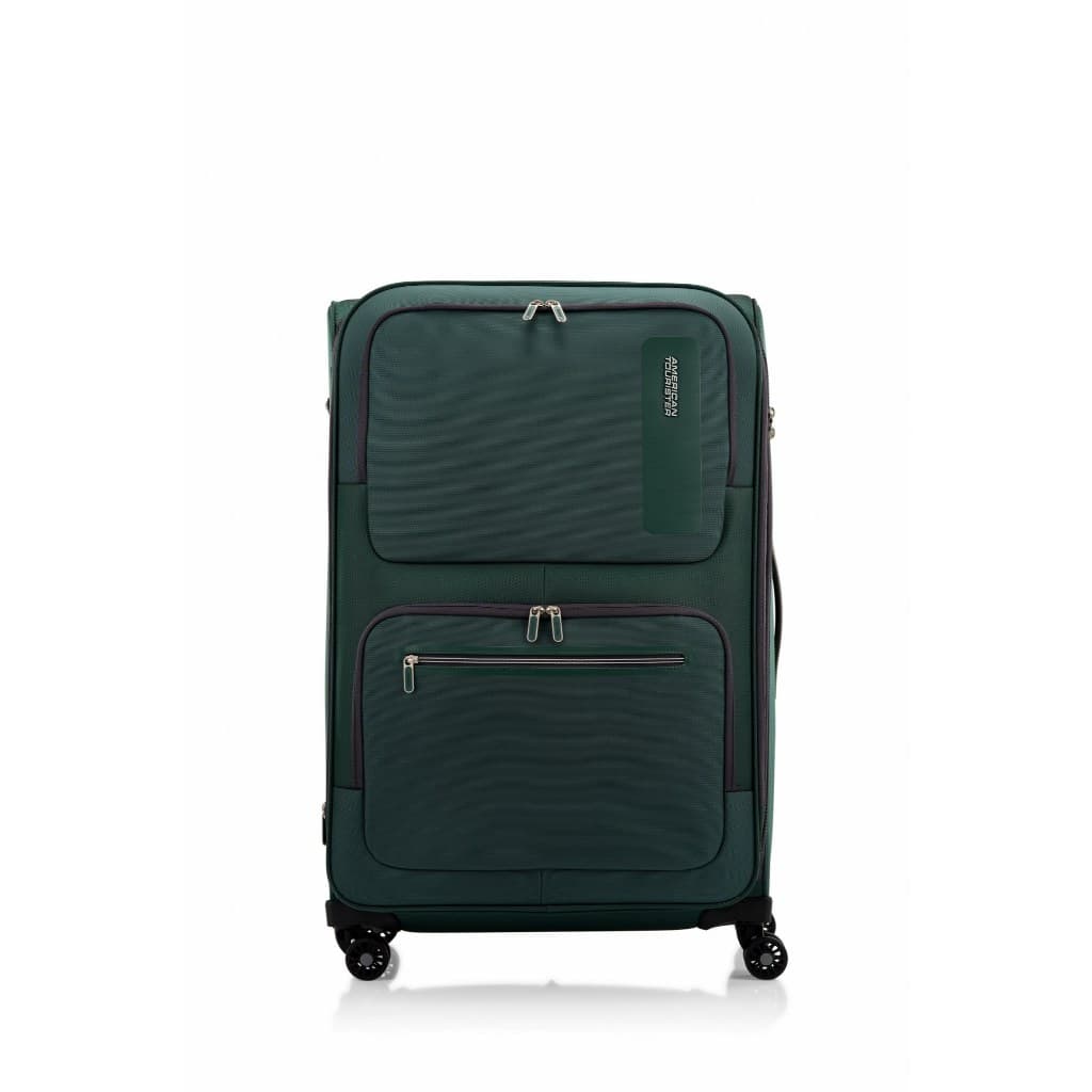 AMERICAN TOURISTER รุ่น MAXWELL SPINNER 81/30 EXP TSA กระเป๋าเดินทางล้อลาก 30 นิ้ว แบบผ้า น้ำหนักเบา จุเยอะพิเศษ พร้อมซิปขยายได้ https://lnwchill.com