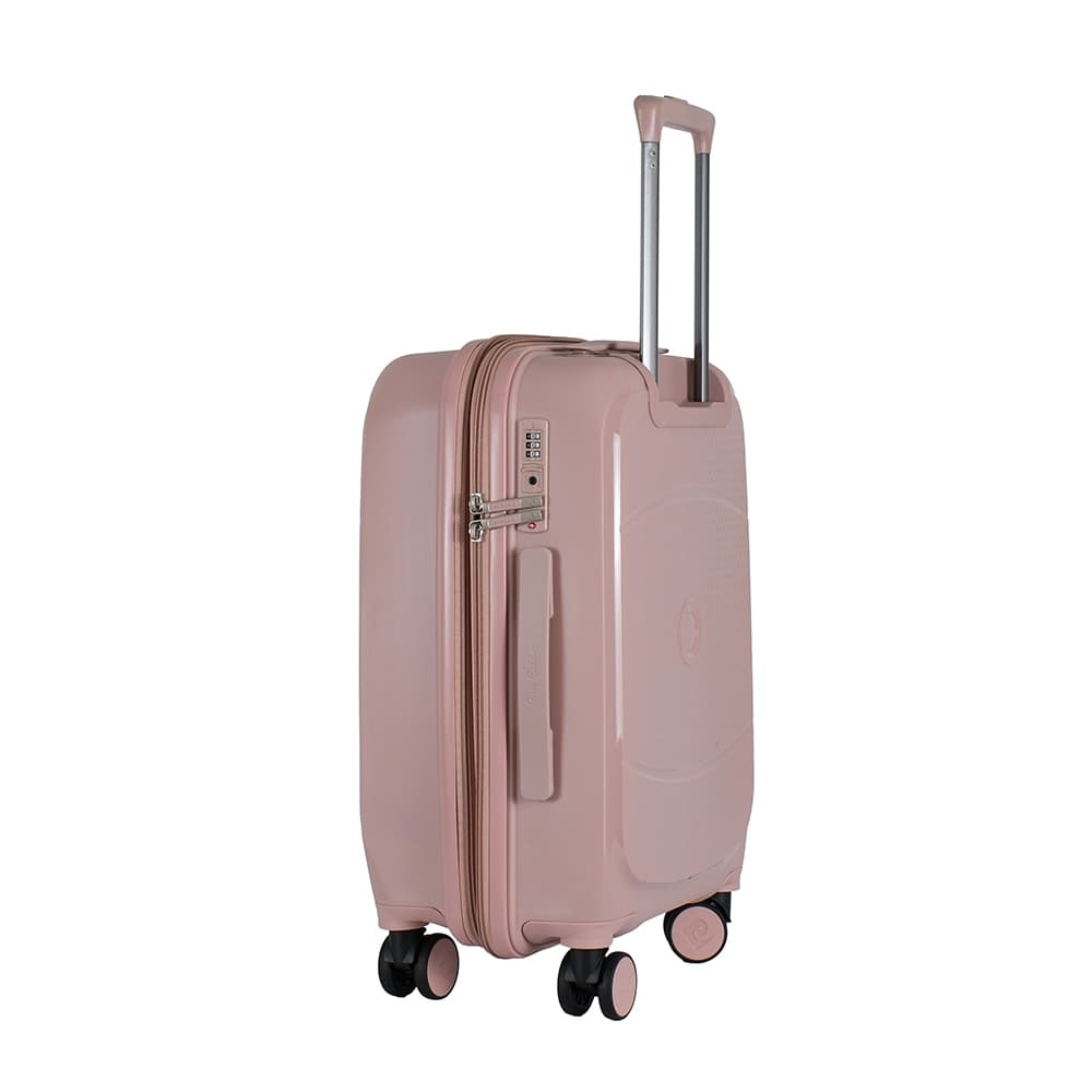 Pierre Cardin รุ่น LGA5-DEL กระเป๋าเดินทาง PP พร้อมระบบเบรกล้อ STEPAUSE ฟังก์ชั่นขยายข้าง เพิ่มความจุ เดินทางสะดวกสบาย ปลอดภัยทุกการเดินทาง https://lnwchill.com