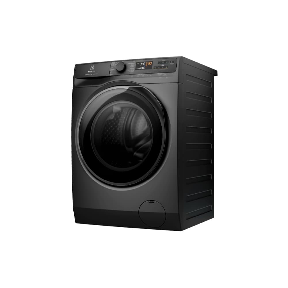 ELECTROLUX รุ่น EWW1023P5SC เครื่องซักอบผ้าฝาหน้า ซัก 10 กก อบ 7 กก สีเทาเข้ม ประหยัดพลังงาน ถนอมผ้าด้วยเทคโนโลยี ULTRAMIX https://lnwchill.com