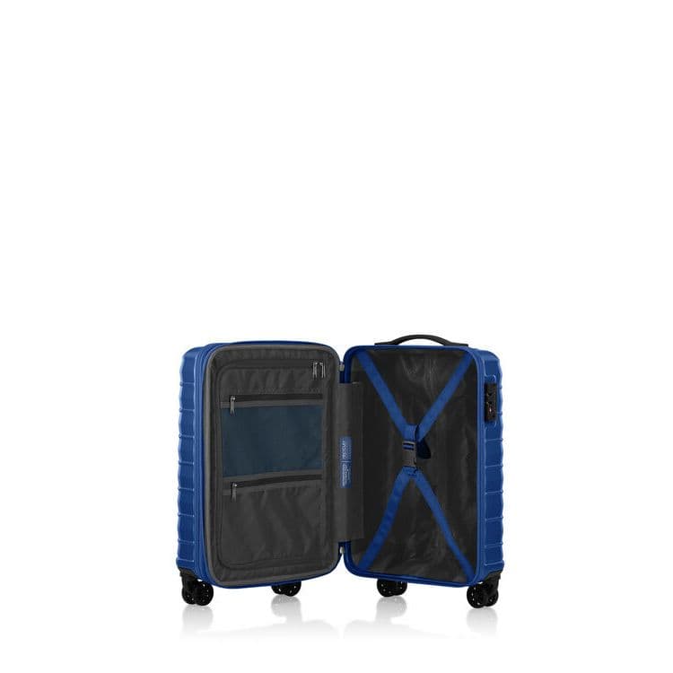 AMERICAN TOURISTER รุ่น BRINK SPINNER 55/20 TSA AM กระเป๋าเดินทางล้อลาก 20 นิ้ว วัสดุ ABS แข็งแรงทนทาน พร้อมที่วางโทรศัพท์มือถือ https://lnwchill.com