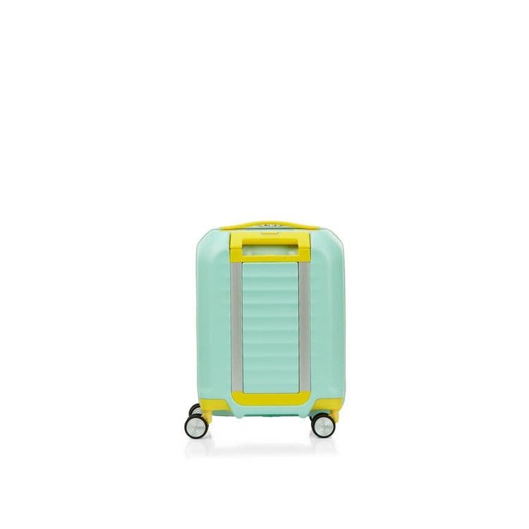 AMERICAN TOURISTER รุ่น LITTLE FRONTEC SPINNER 45/17 AM กระเป๋าเดินทางล้อลาก 17 นิ้ว ดีไซน์เปิดฝาหน้า วัสดุ PC น้ำหนักเบา ใช้งานสะดวก https://lnwchill.com