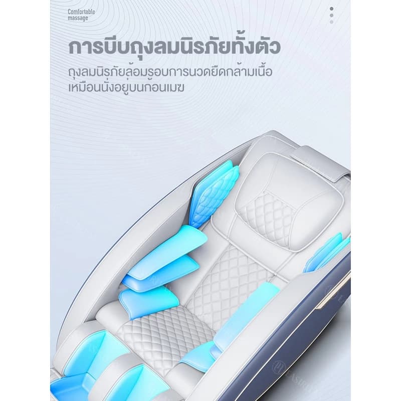 EASIRELAX เครื่องนวด เก้าอี้นวด เก้าอี้นวดไฟฟ้า เครื่องนวด เครื่องนวดหลัง Massage Chair พร้อมฟังก์ชั่นยืดหยุ่นของขา S1 กระตุ้นการไหลเวียนโลหิต นวดแบบผสมผสาน https://lnwchill.com