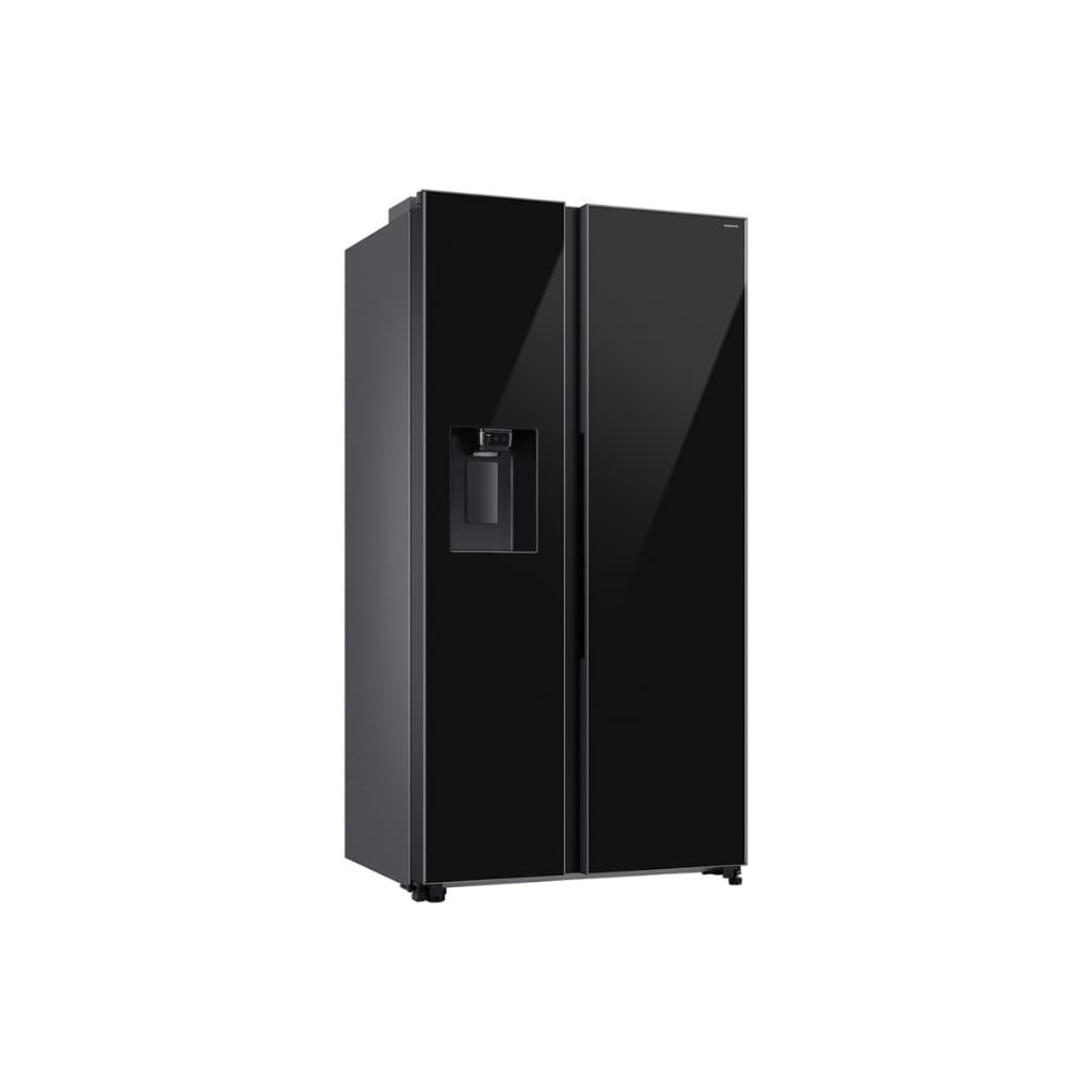 SAMSUNG ตู้เย็น Side by Side RS70F65K1BST 22.4 คิว สี Black Glass พร้อมที่กดน้ำและน้ำแข็งไม่ต้องต่อท่อประปา https://lnwchill.com