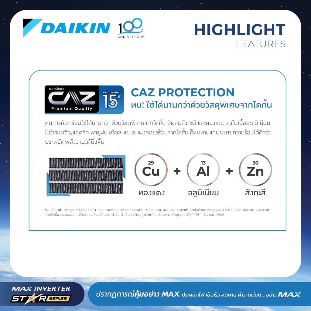 Daikin แอร์ไดกิ้น MAX INVERTER (STAR KC SERIES) FTKC-Y 9000-24000 BTU https://lnwchill.com