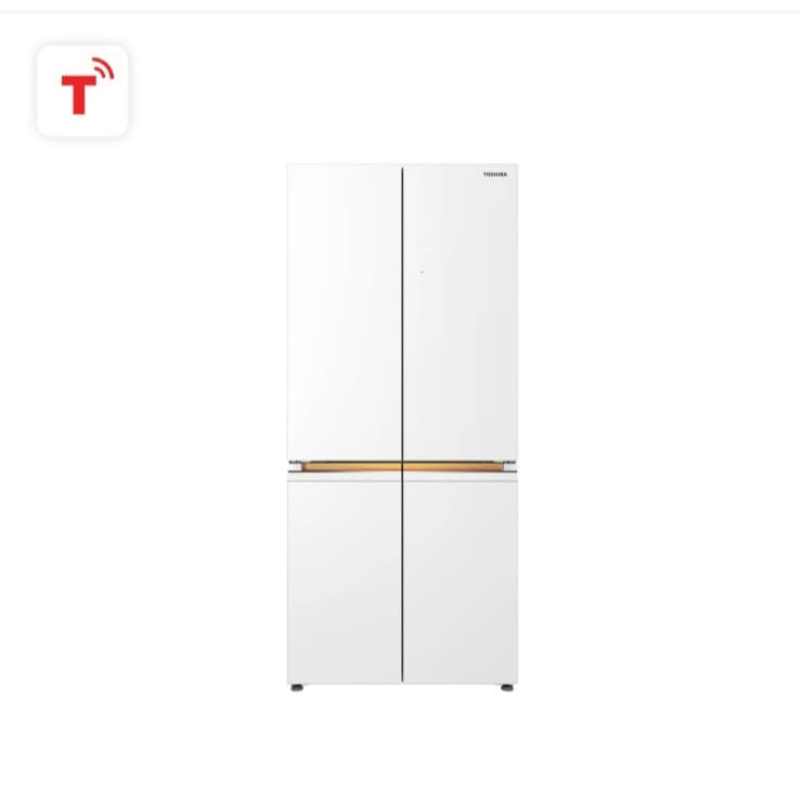 TOSHIBA GR-RF695WI-PGTH(67) ตู้เย็นมัลติดอร์ 4 ประตู 18.9 คิว ระบบ Inverter ดีไซน์ Japandi https://lnwchill.com