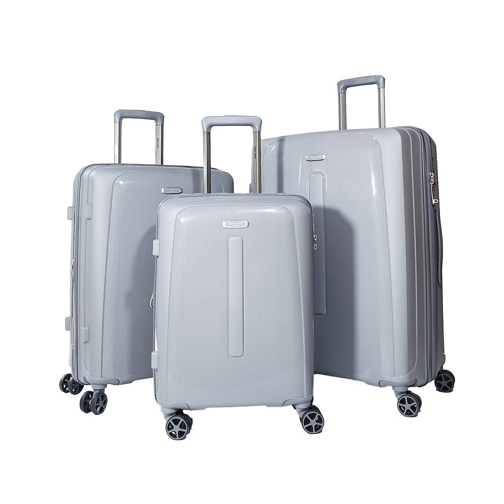 Pierre Cardin รุ่น Martin LGA4-2309P กระเป๋าเดินทาง Polypropylene น้ำหนักเบา ทนทาน ดีไซน์ทันสมัย ล้อคู่ลากลื่น พร้อมระบบ TSA Lock เพื่อความปลอดภัย https://lnwchill.com