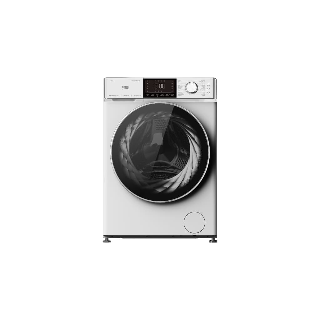 Beko รุ่น WCV127P4DW เครื่องซักผ้าฝาหน้า ความจุ 12 กก รอบปั่น 1400 รอบต่อนาที มอเตอร์ต่อตรง ลดเสียงสั่น ทนทาน มาตรฐานยุโรป ประสิทธิภาพสูงช่วยถนอมผ้า https://lnwchill.com